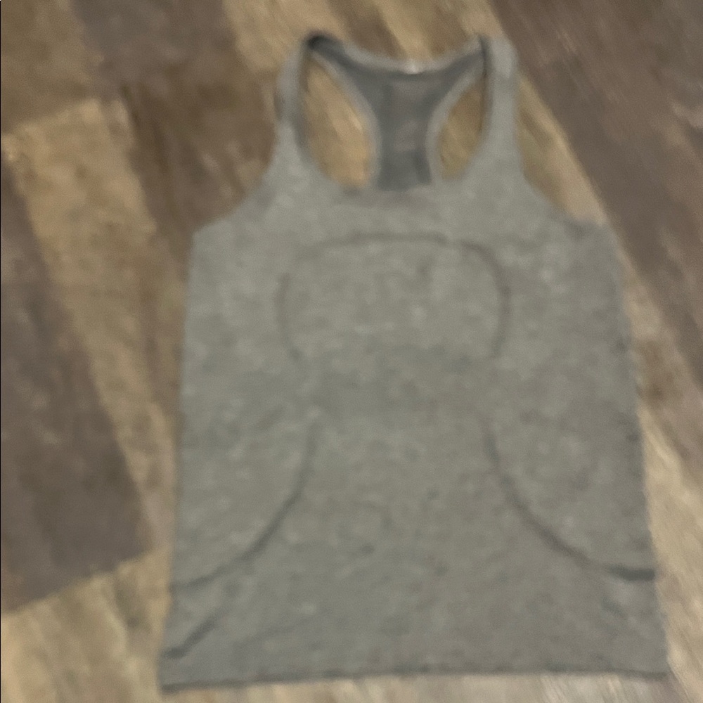 Lululemon Athletica Charcoal Tank Top